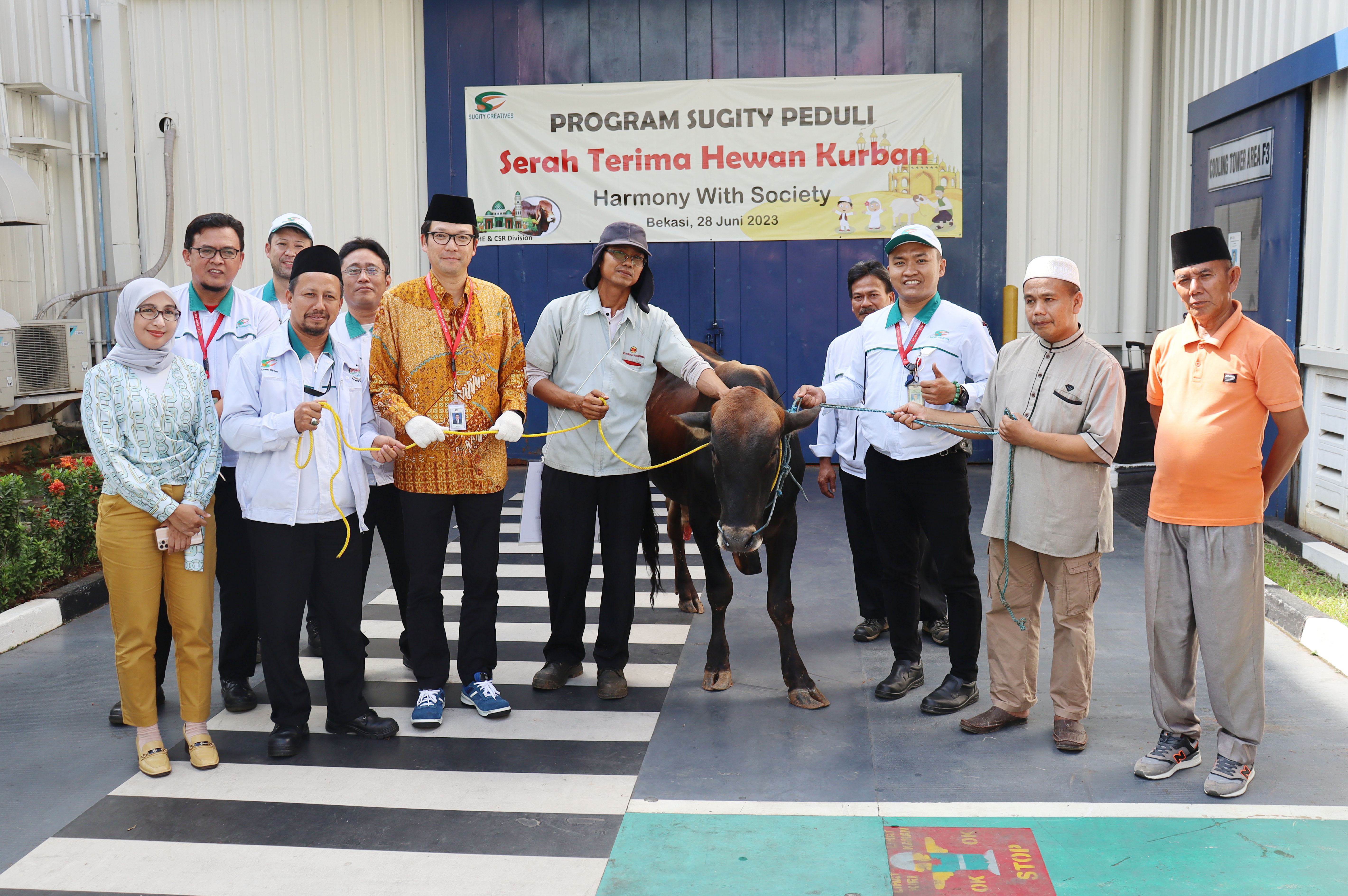 Serah terima Hewan Kurban